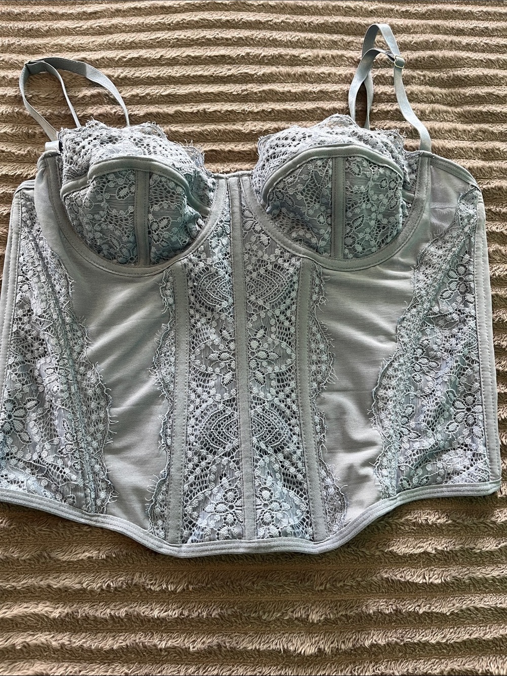 Lace bustier/ corset new